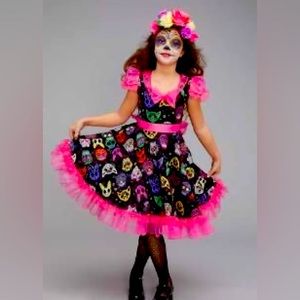 Sugar Skull Dress for girls